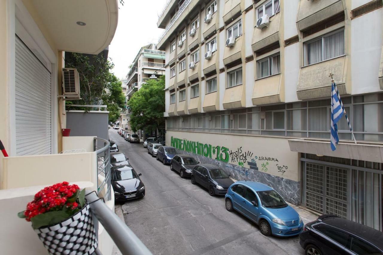 Melina'S Apartment By The Tube Athens Ngoại thất bức ảnh